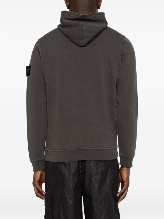 26SS 스톤 아일랜드 후드 티셔츠 L1S156100031 S0060V0165 Grey - STONE ISLAND