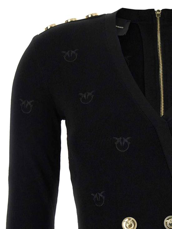  핑코 숏팬츠 101886A16FZ99 Black - PINKO