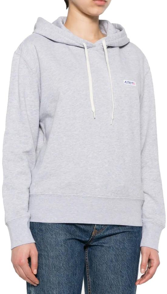 25FW 오트리 후드 티셔츠 A24EHOPW515M GREY - AUTRY