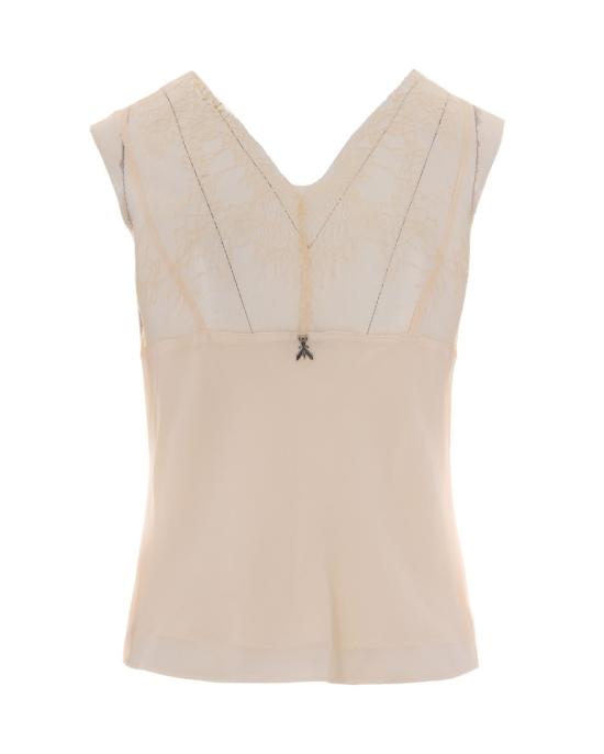 26SS 파트리지아페페 민소매 티셔츠 7597889 Neutrals - PATRIZIA PEPE