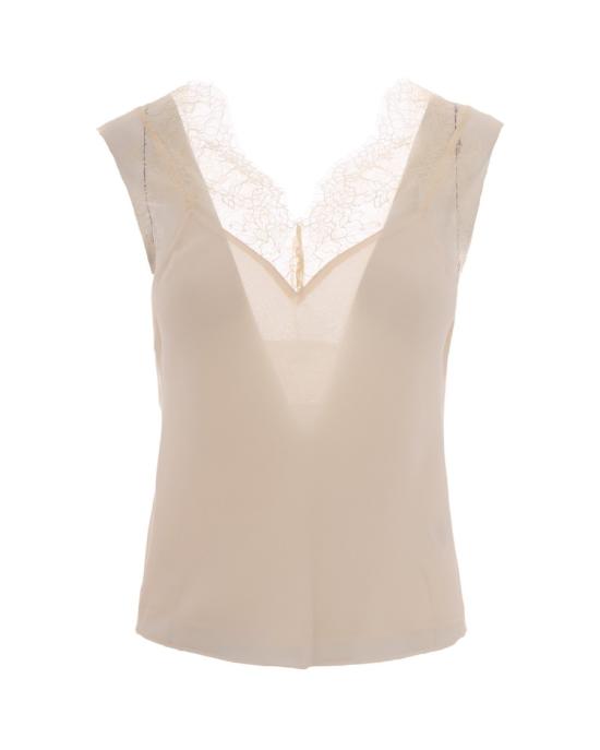 26SS 파트리지아페페 민소매 티셔츠 7597889 Neutrals