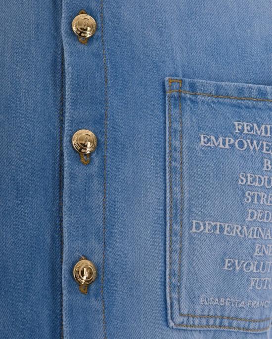 26SS 엘리자베타프랜치 점프수트 8370457 Blue - ELISABETTA FRANCHI