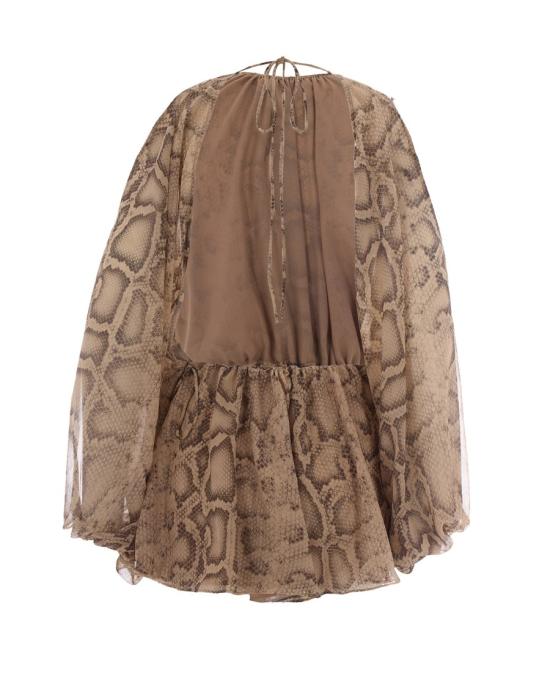 26SS 안다마네 숏 원피스 9874180 Brown - ANDAMANE