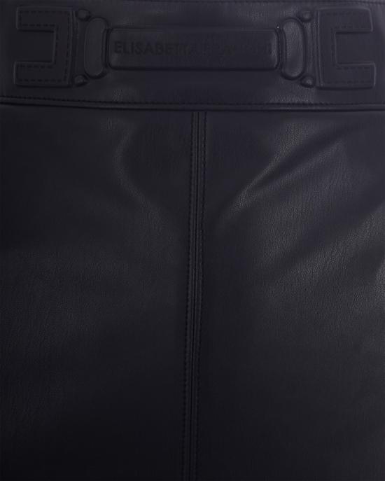 26SS 엘리자베타프랜치 미디 스커트 4786760 Black - ELISABETTA FRANCHI