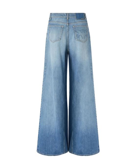 26SS 핑코 데님 팬츠 7458677 Blue - PINKO