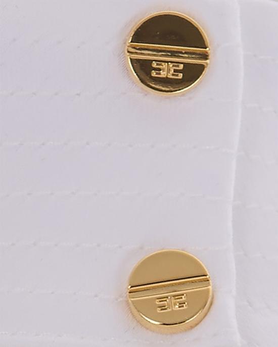 26SS 엘리자베타프랜치 민소매 티셔츠 2216634 White - ELISABETTA FRANCHI