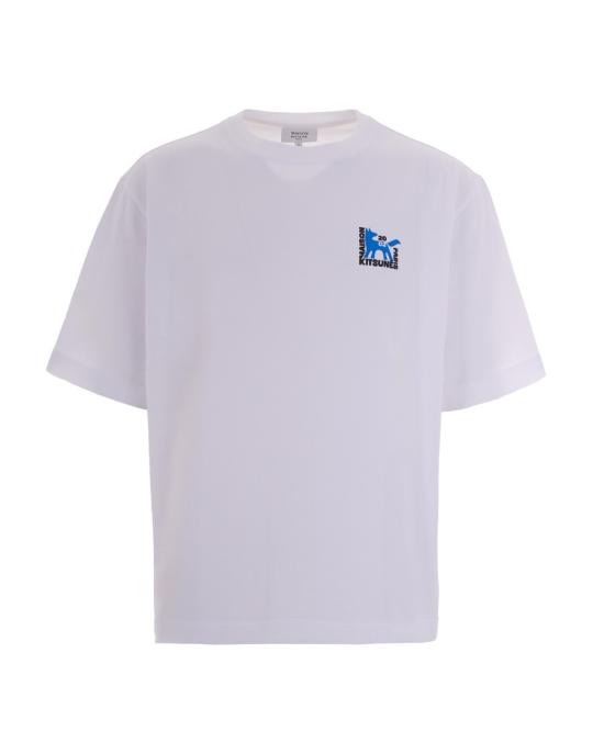 26SS 메종키츠네 반팔 티셔츠 5549415 White