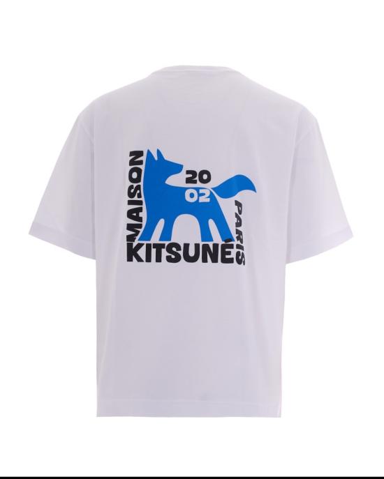 26SS 메종키츠네 반팔 티셔츠 5549415 White - MAISON KITSUNE