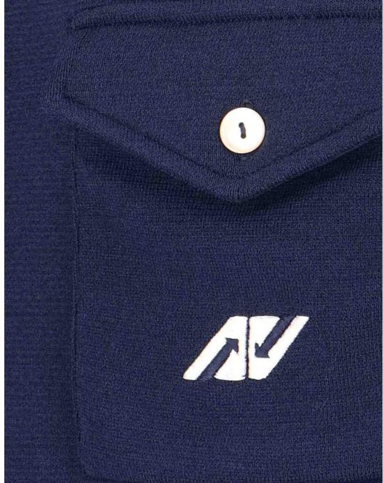 25FW 오트리 봄버 자켓 A23IJASM423B BLUE - AUTRY