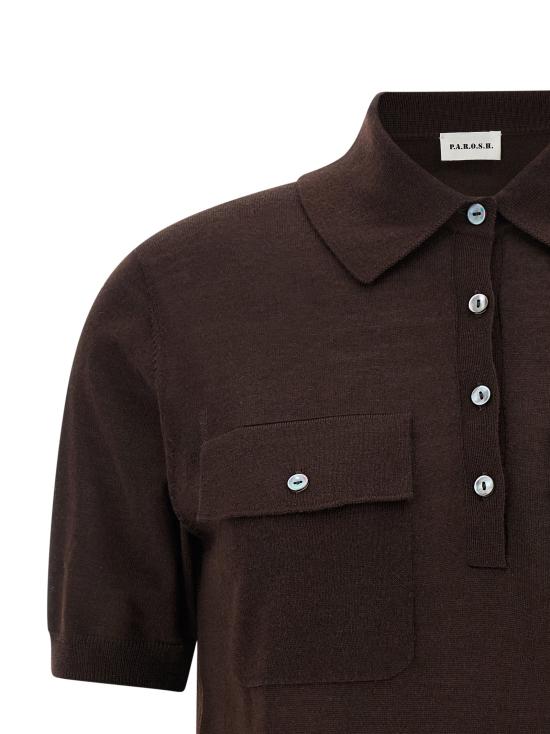 26SS 파로쉬 폴로 티셔츠 D540950LINFA26086 - PAROSH