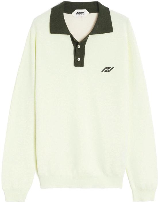 25FW 오트리 폴로 티셔츠 A23IPOSM432W1 GREEN