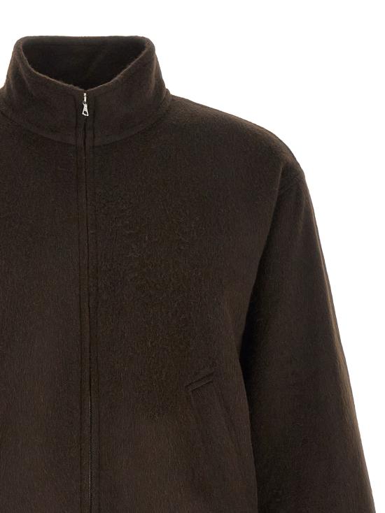 25FW 오라리 자켓 A25AB03BF DARK BROWN DOM - AURALEE