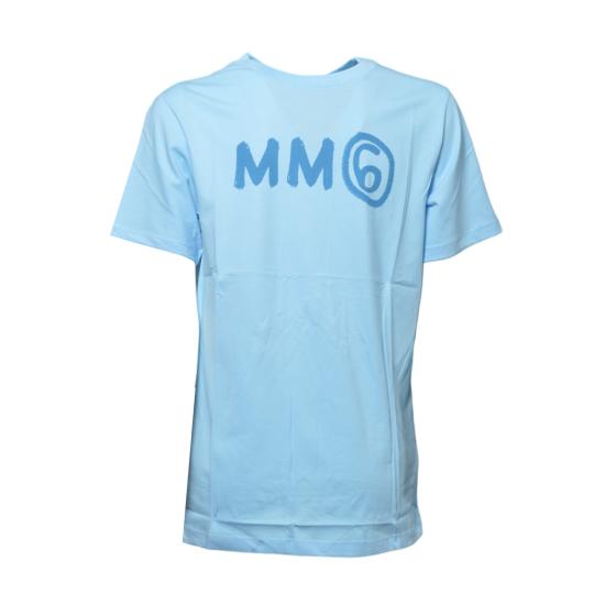 26SS [키즈] MM6 메종마르지엘라 티셔츠 M61016MM04I M6C49 - MM6 MAISON MARGIELA