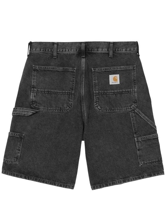 26SS 칼하트 WIP 더블 니 쇼츠 I034867 89 06 Black - CARHARTT WIP