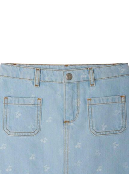 26SS [키즈] 봉쁘앙 스커트 S06GSKW00008 610 Blue - BONPOINT