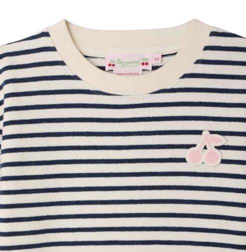 26SS [키즈] 봉쁘앙 티셔츠 S06GTSK00005 274 White - BONPOINT