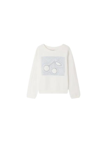 26SS [키즈] 봉쁘앙 트레이닝 상의 S06GSWK00007 102 White