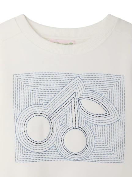 26SS [키즈] 봉쁘앙 트레이닝 상의 S06GSWK00007 102 White - BONPOINT