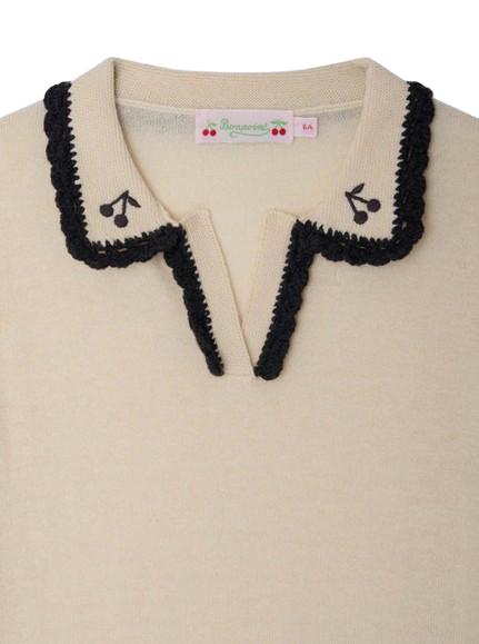 26SS [키즈] 봉쁘앙 티셔츠 S06GJUK00006 103 Beige - BONPOINT