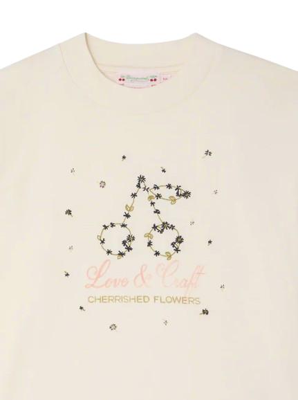 26SS [키즈] 봉쁘앙 티셔츠 S06GTSK00024 102 White - BONPOINT