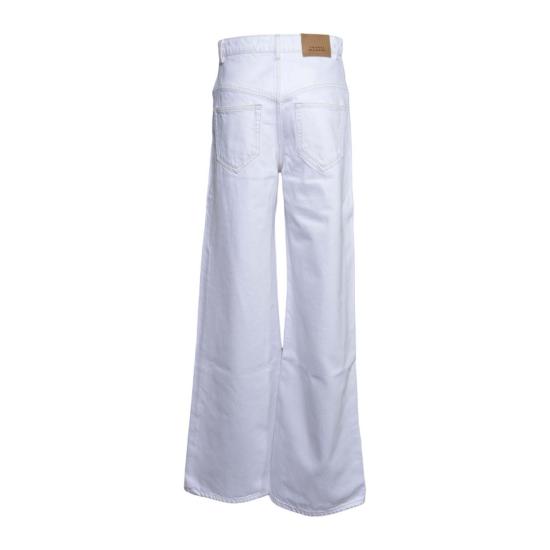 26SS 이자벨마랑 데님 팬츠 PA0052FBD1H02I 20WH White - ISABEL MARANT