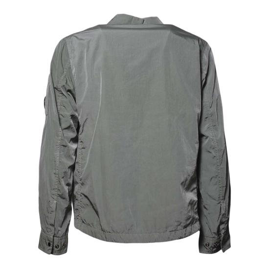 26SS 씨피 컴퍼니 크롬-R 지퍼 렌즈 오버셔츠 20CMOS710A005904G 668 Green - C.P. COMPANY