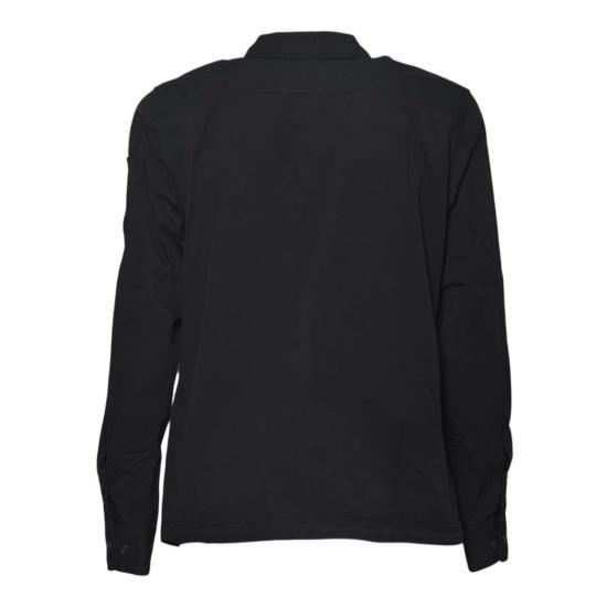 26SS 씨피 컴퍼니 오가닉 개버딘 지퍼 셔츠 RCCMOS705A110143G 999 Black - C.P. COMPANY