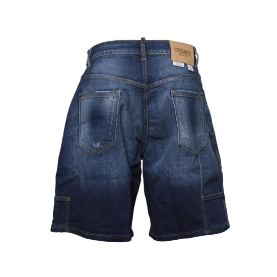 26SS [키즈] 디스퀘어드2 쇼츠/버뮤다 DQ3212D0AFS DQ01 Denim - DSQUARED2