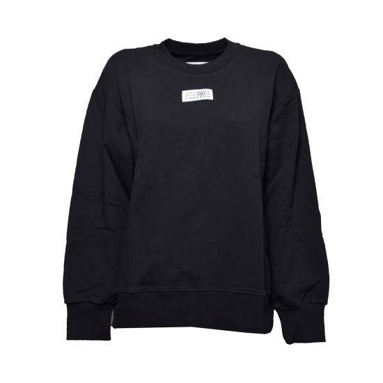 26SS [키즈] MM6 메종마르지엘라 트레이닝 상의 M61011MM04H M6900 Black