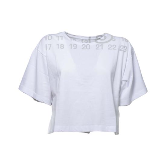 26SS [키즈] MM6 메종마르지엘라 티셔츠 M61017MM02Y M6100 White