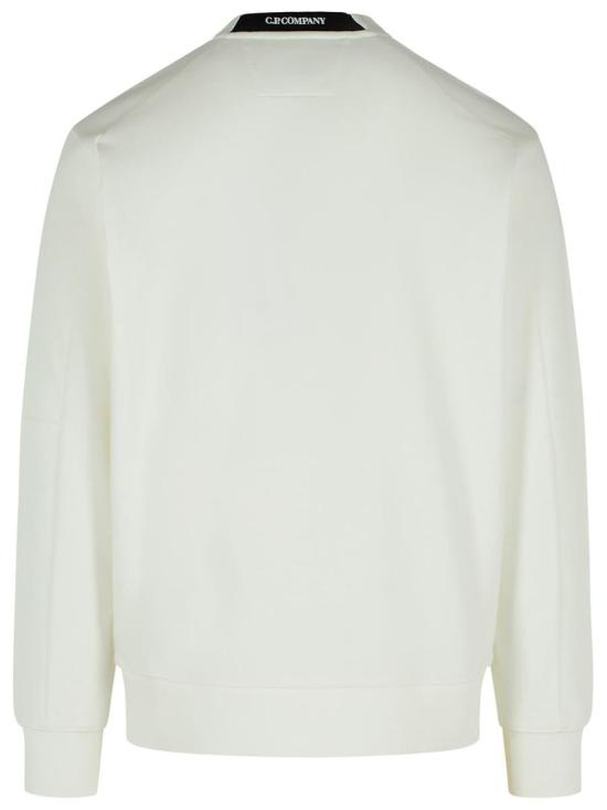 26SS 씨피 컴퍼니 다이애그널 레이즈드 플리스 스웨트셔츠 RCCMSS713A005086W 103 White - C.P. COMPANY