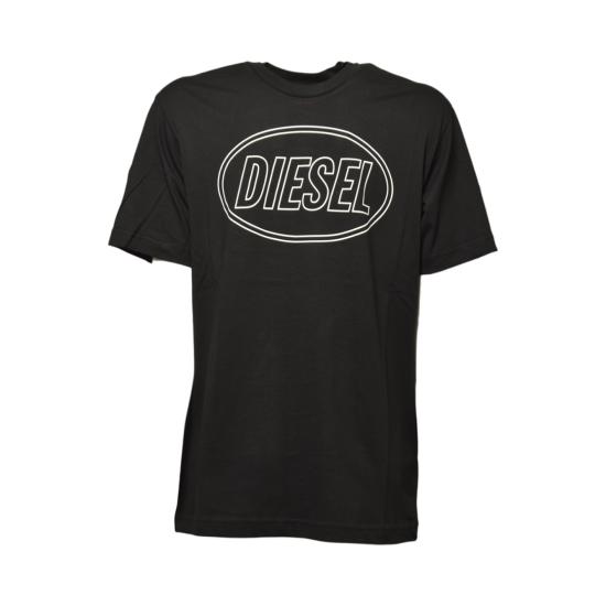 26SS [키즈] 디젤 티셔츠 J025820GRAI K900 Black