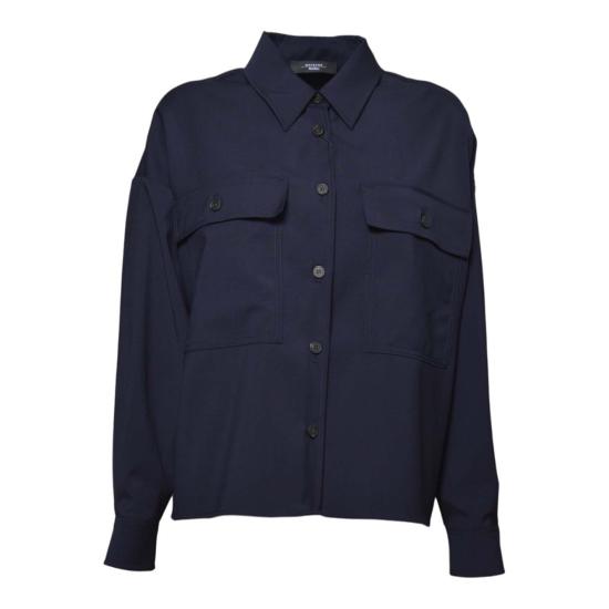 26SS 위켄드막스마라 수트 자켓 2615041021600 001 Blue