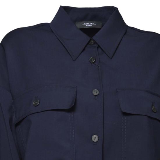 26SS 위켄드막스마라 수트 자켓 2615041021600 001 Blue - WEEKEND MAX MARA