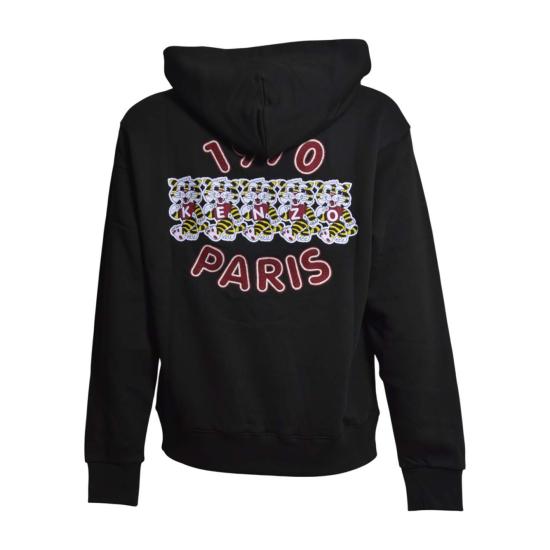 26SS 겐조 긴팔 티셔츠 FG55HO2044MJ 99J Black - KENZO