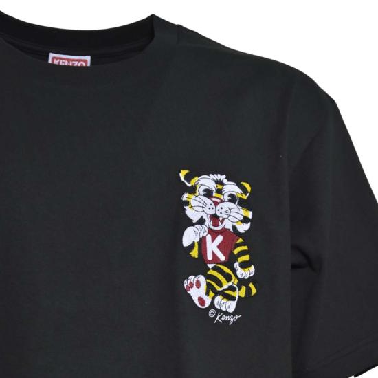 26SS 겐조 반팔 티셔츠 FG55TS4044SY 99J Black - KENZO