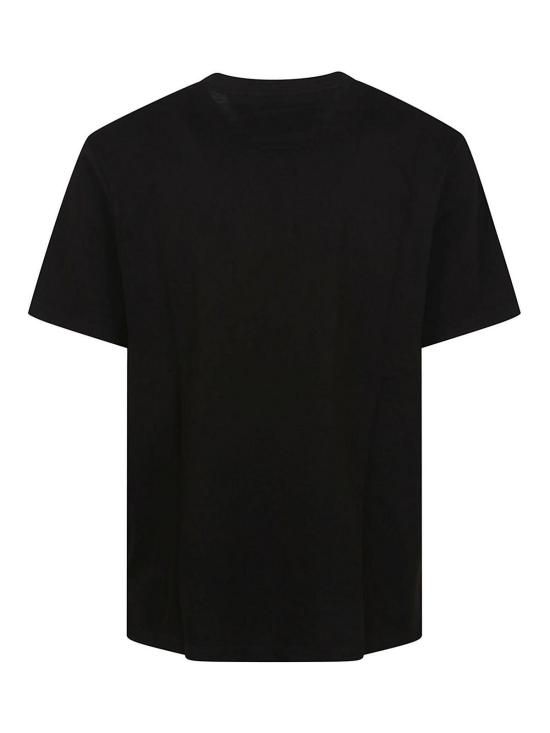 26SS 씨피 컴퍼니 30/1 저지 숏슬리브 로고 패치 티셔츠 RCCMTS726A005100W 999 Black - C.P. COMPANY