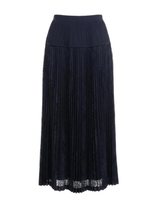  조나단 심카이 미디 스커트 Jonathan Simkhai 베로나 레이스  미드나잇