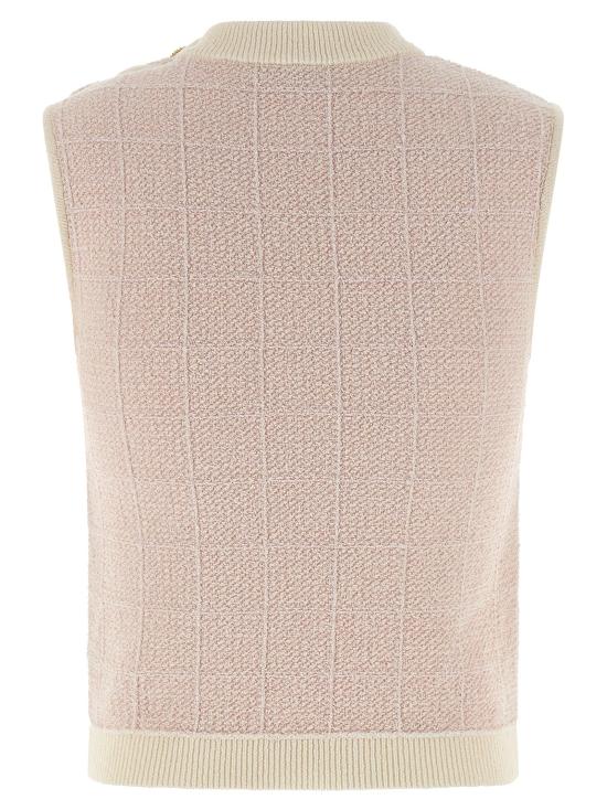 26SS 발망 민소매 티셔츠 GF1AG850KJ48OIB - BALMAIN