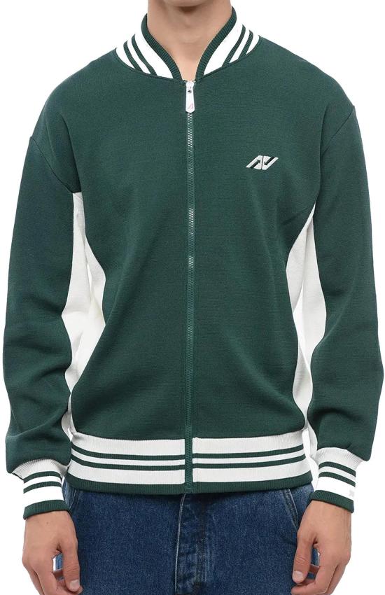 25FW 오트리 봄버 자켓 A23IJASM424G GREEN - AUTRY