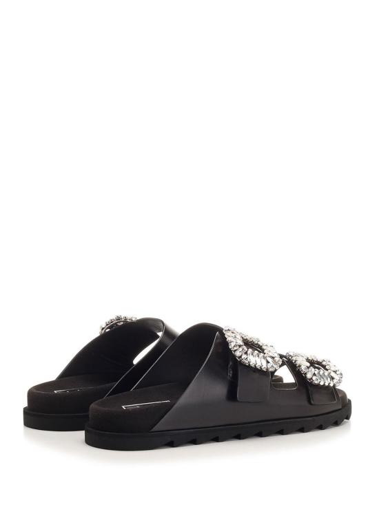 26SS 로저비비에 뮬/슬리퍼 RVW45818820BSSB999 Black - ROGER VIVIER