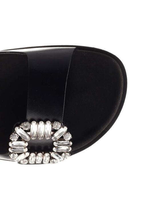 26SS 로저비비에 뮬/슬리퍼 RVW45818820BSSB999 Black - ROGER VIVIER