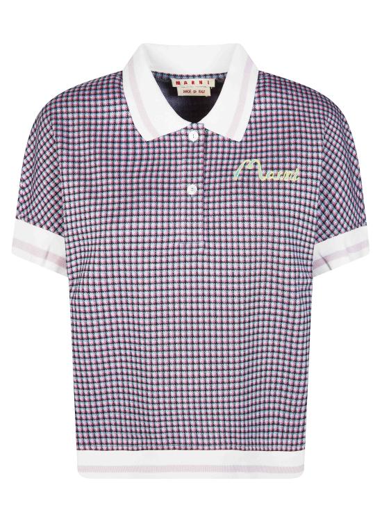 26SS 마르니 폴로 티셔츠 THJE0389S0UTVA63 CHC20 ROSA