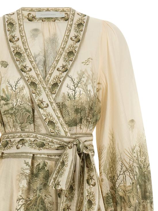 26SS 짐머만 미디 원피스 2456DRS262KHTL - ZIMMERMANN