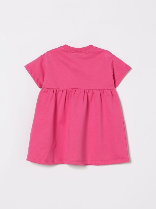 26SS [키즈] 모스키노 점프수트 MDV0DGLCA19 50533 Pink - MOSCHINO