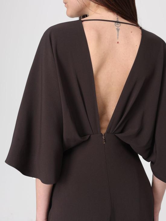 26SS 아뇨나 롱 원피스 TR1105 U5074 M74 Brown - AGNONA