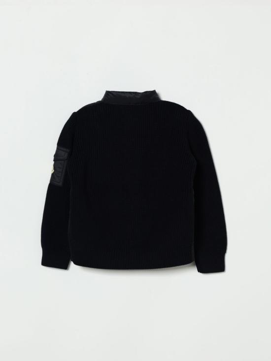 26SS [키즈] 몽클레어 풀오버 9B00001M1367 742 Blue - MONCLER