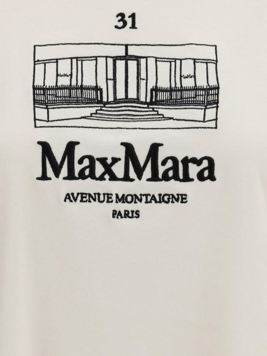 26SS 에스막스마라 반팔 티셔츠 2619971021600 001 Beige - 'S MAX MARA