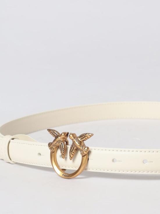 26SS 핑코 레귤러 벨트 100143A0F1 Z14Q White - PINKO