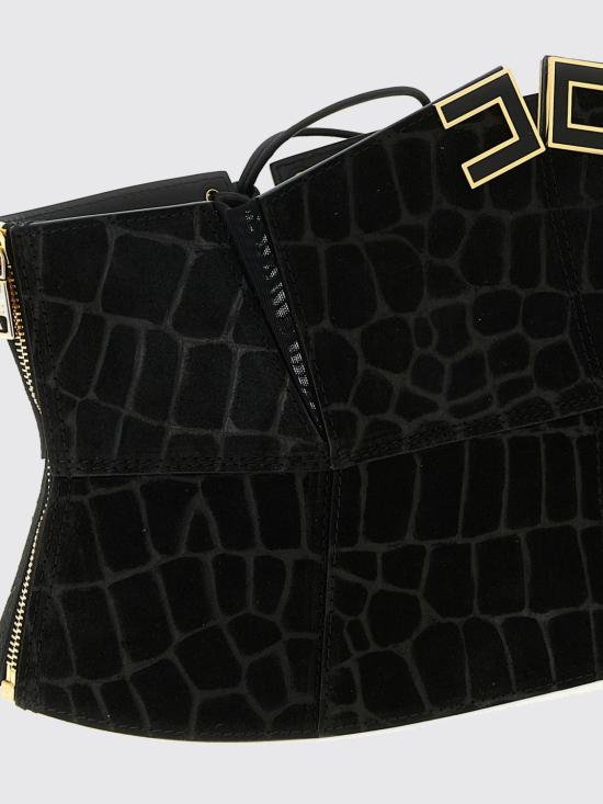 26SS 엘리자베타프랜치 레귤러 벨트 CT98S61E2 110 Black - ELISABETTA FRANCHI